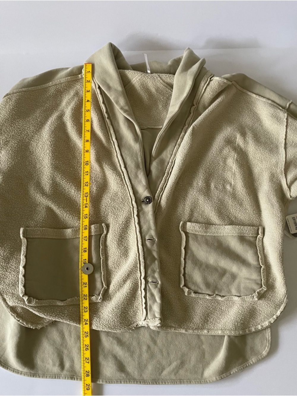 Free People Jordan Jacket – Washed Muslin – Size Medium – NWT - Picture 7 of 9